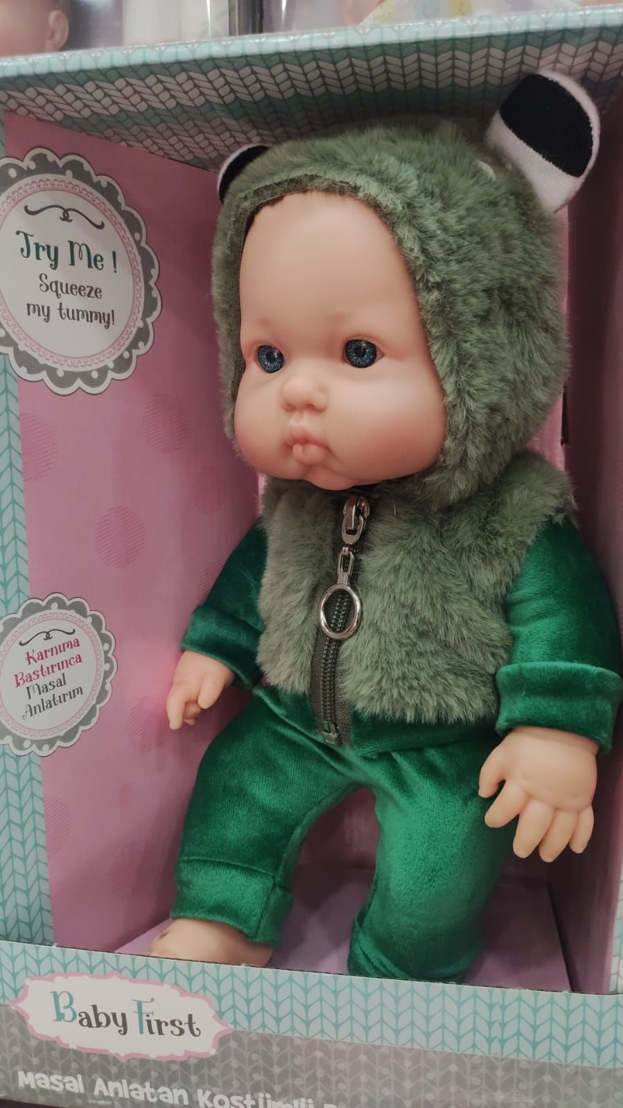 Toptan Masal Anlatan Kostümlü Bebek