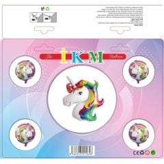 Toptan Unicorn 5 Lİ Folyo Balon Set