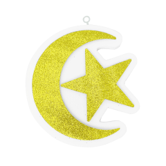 Toptan Ramazan Dekor Strafor Ayyıldız