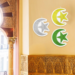 Toptan Ramazan Dekor Strafor Ayyıldız