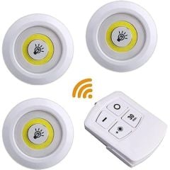 Toptan Uzaktan Kumandalı 3'lü Led Lamba