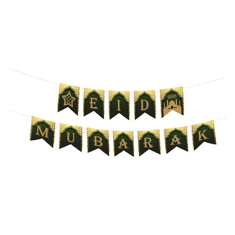 Toptan Ramazan Harf Afiş Eid Mubarek