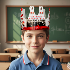 Toptan Milli Bayramlar Karton Taç 6lı - 29 Ekim