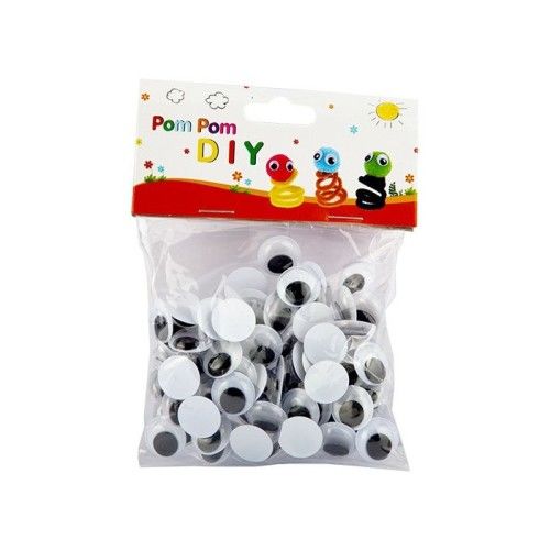 Toptan 15 mm Kirpiksiz Oynar Göz 100lü