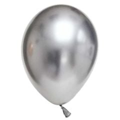 Toptan Lateks Krom Gümüş Balon Kalisan