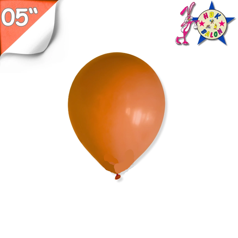 Toptan Balon 05'' Pastel Karamel Hbk