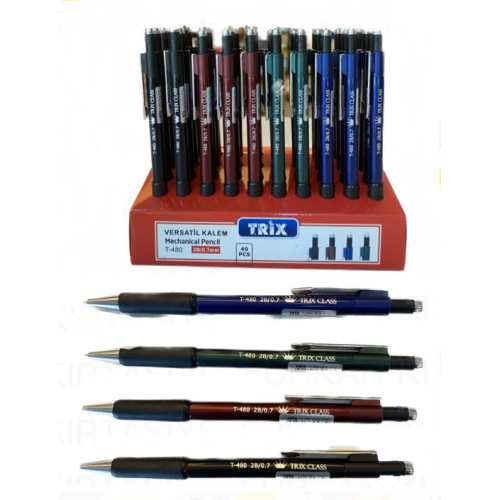 Toptan Versatil Kalem 0.7 mm Trix T-480