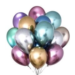 Toptan Lateks Krom Karışık Balon Kalisan