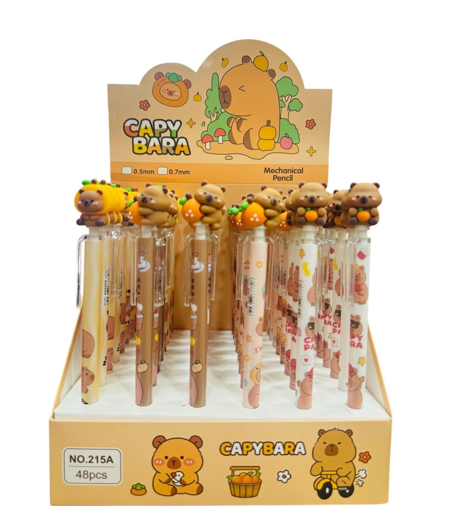 Toptan Capybara Model Mekanik Kalem