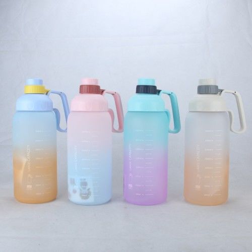 Toptan 2 Litre Motivasyon Matarası Kulplu Model