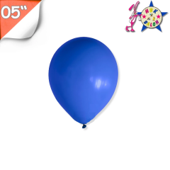 Toptan Balon 05'' Pastel Koyu Mavi Hbk