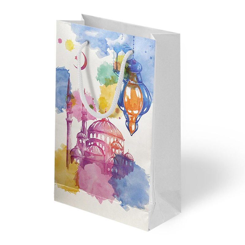 Toptan Karton Çanta  26x40x8 10lu Ramazan Temalı