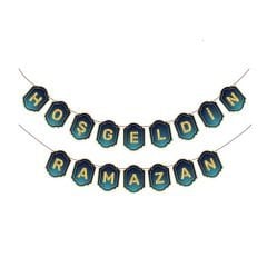 Toptan Ramazan Süsü Yaldızlı Hoşgeldin Ramazan