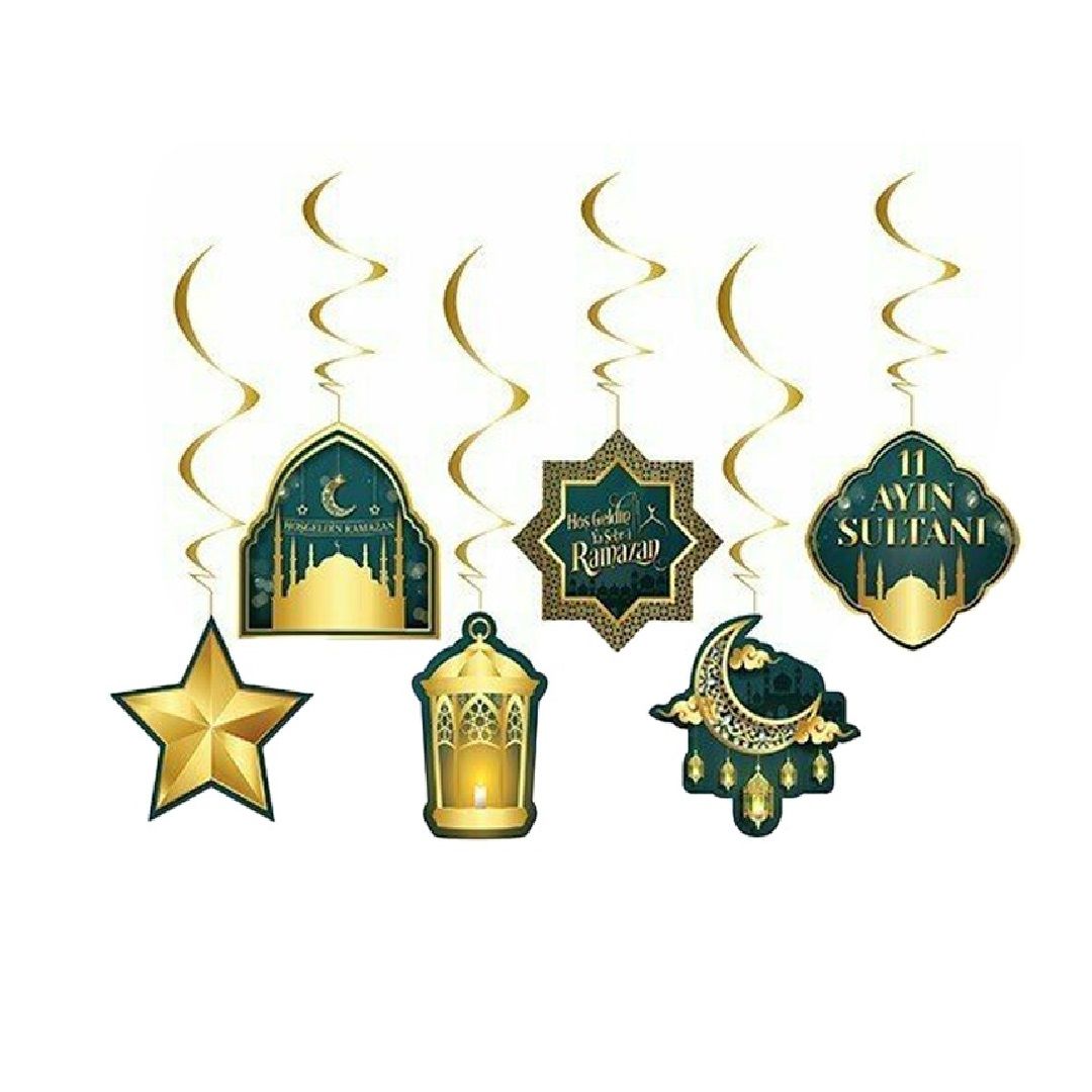 Toptan Ramazan Süsü 6lı Asmalı Tavan Süsü