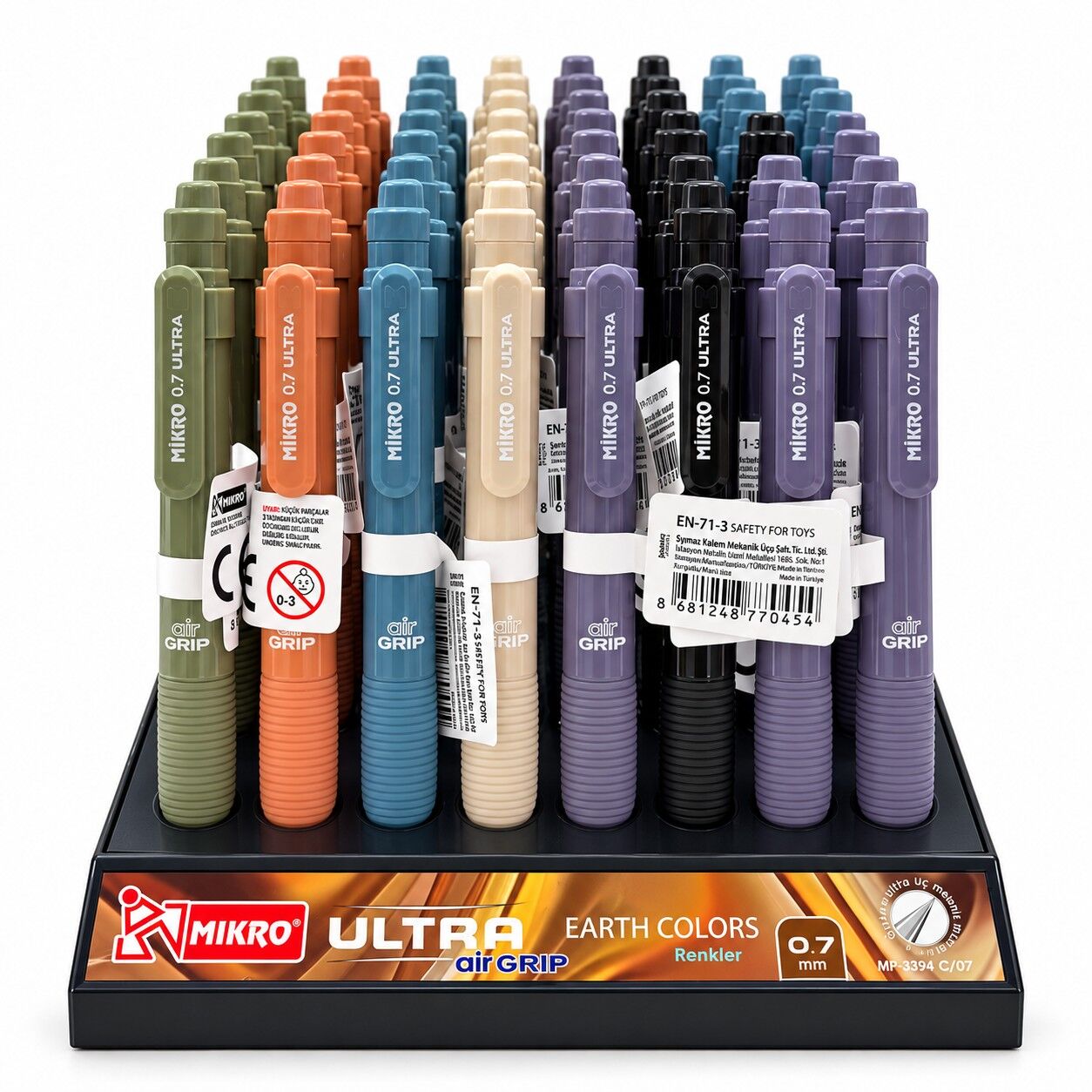 Toptan Mikro Versatil Kalem 0.7 Uçlu Mp-9394 C/07