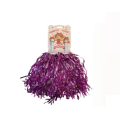 Toptan Ponpon Metalik Pembe