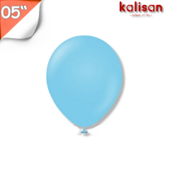 Toptan Kalisan Balon 05'' Pastel Açık Mavi