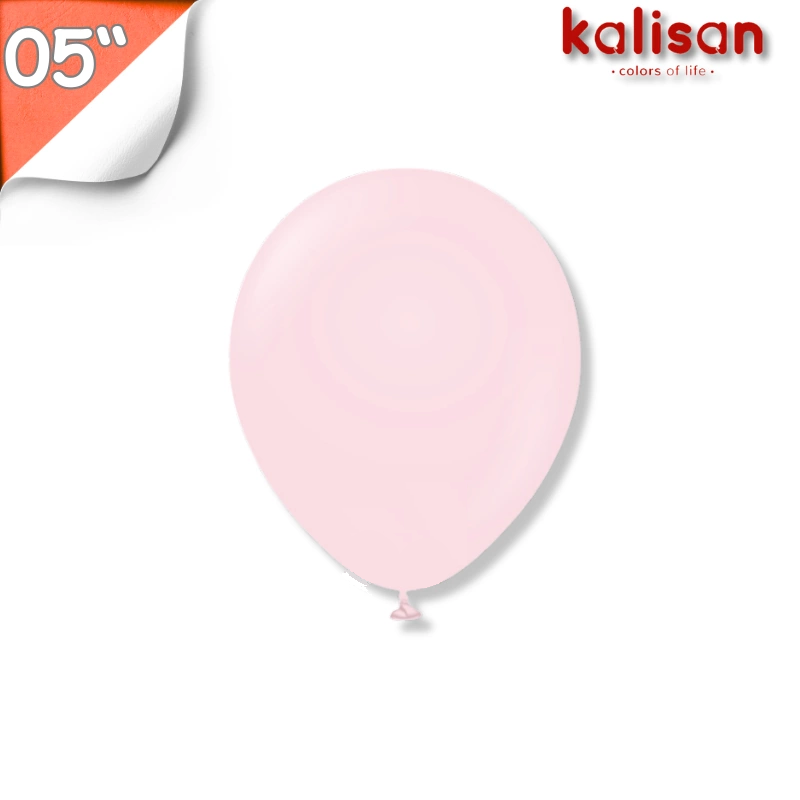 Toptan Kalisan Balon 05'' Pastel Açık Pembe