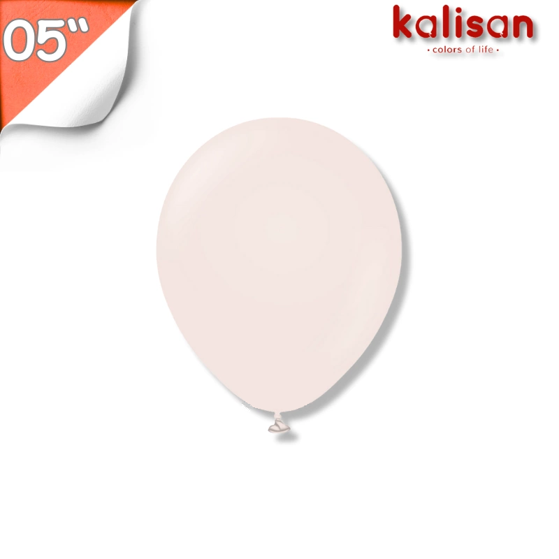Toptan Kalisan Balon 05'' Pastel Allık Pembe