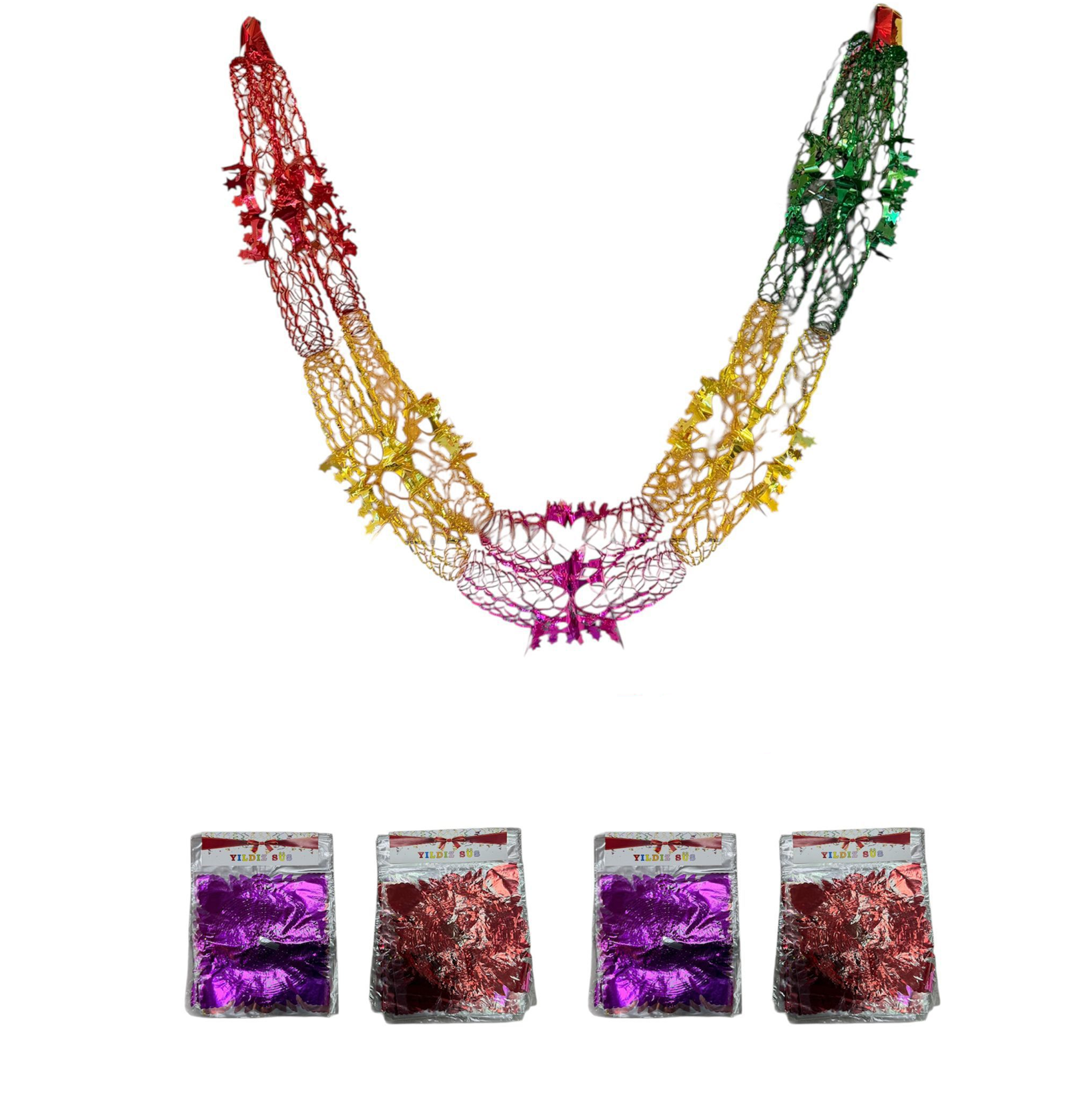 Toptan Metalize Uzayan Süs