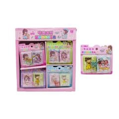 Toptan Zincirli 2li Mini Sulu Defter