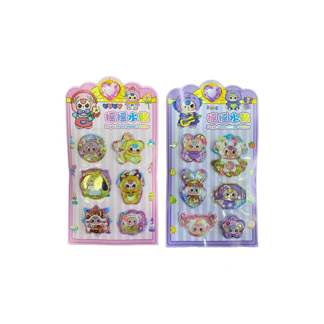 Toptan Mini Sulu Sticker Labubu