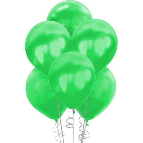 Toptan Lateks Metalik Yeşil 11'' Balon HBK
