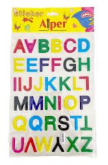 Toptan Büyük Sticker Renkli Harfler