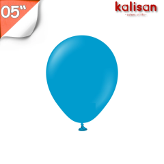 Toptan Kalisan Balon 05'' Pastel Karayip Mavi