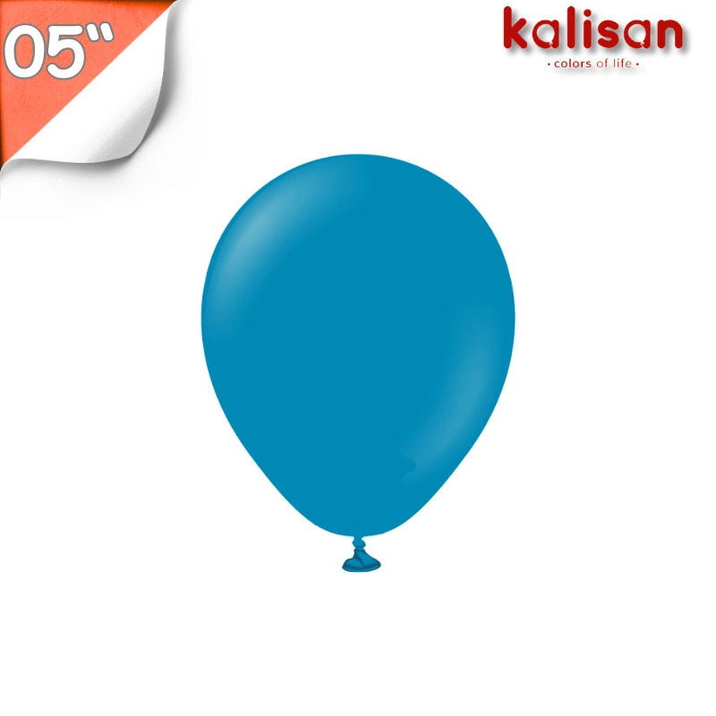 Toptan Kalisan Balon 05'' Pastel Koyu Mavi