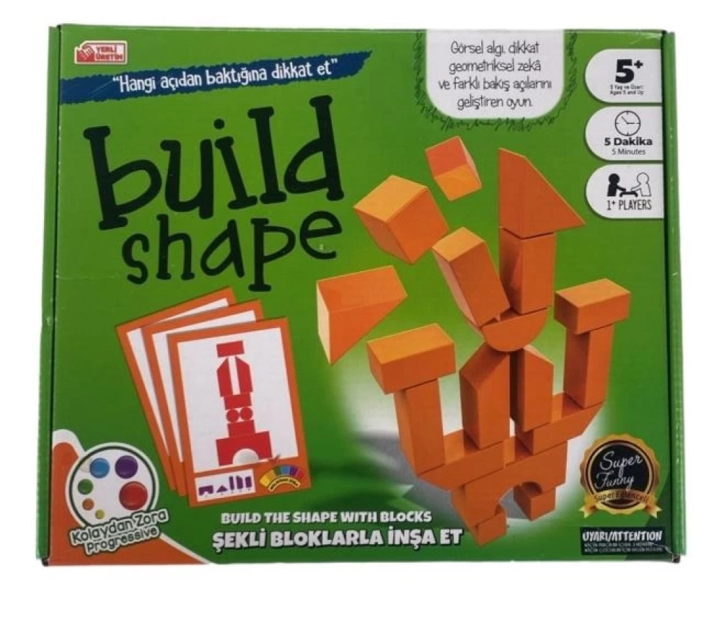 Toptan Buıld Shape Oyunu