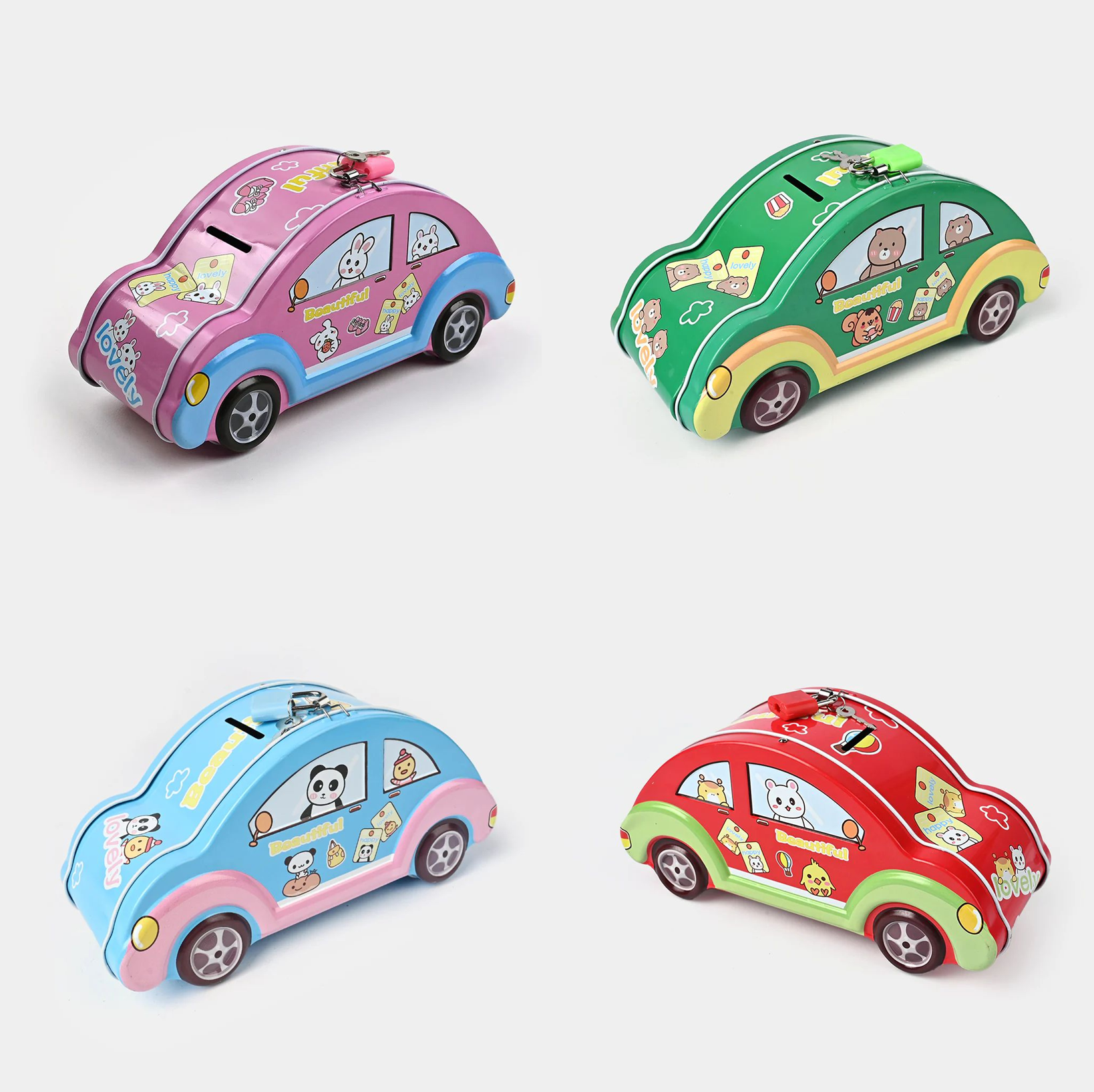 Toptan Teneke Kumbara Araba Model