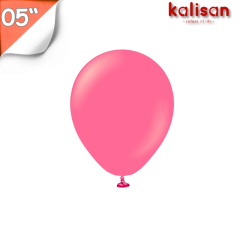 Toptan Kalisan Balon 05'' Pastel Koyu Pembe