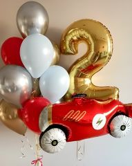 Toptan Folyo Balon Araba Model
