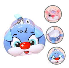 Toptan Kilitli Teneke Kumbara Tavşan Model