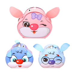 Toptan Kilitli Teneke Kumbara Tavşan Model