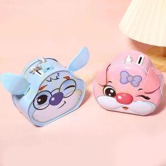 Toptan Kilitli Teneke Kumbara Tavşan Model