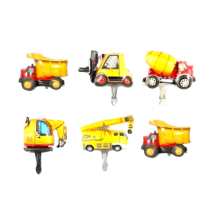 Toptan Folyo Balon 6lı İnşaat Set