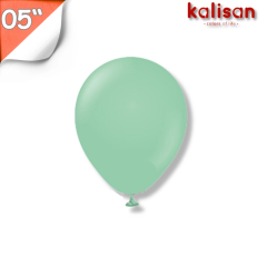 Toptan Kalisan Balon 05'' Pastel Mint Yeşili