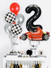 Toptan Folyo Balon Formula Arabası Model