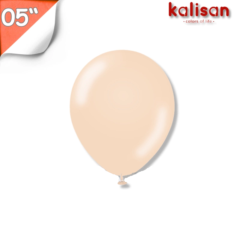 Toptan Kalisan Balon 05'' Pastel Sütlü Kahve