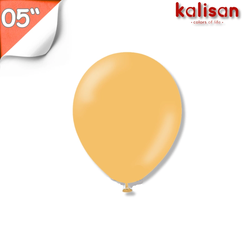 Toptan Kalisan Balon 05'' Pastel Şeftali