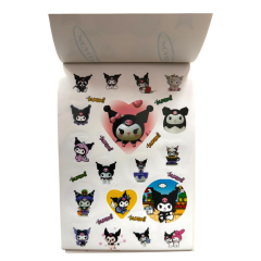 Toptan 15×25 Kuromi Sticker Defter