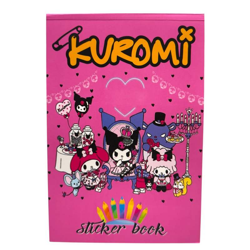 Toptan 15×25 Kuromi Sticker Defter