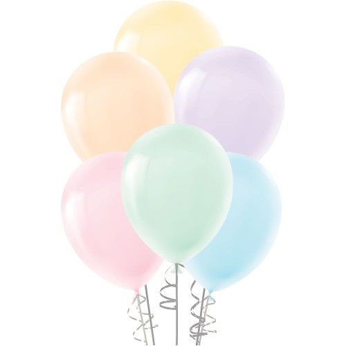 Toptan Makaron Karışık Renk Lateks  Balon