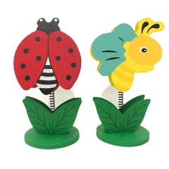 Toptan Masa Üstü Ahşap Not Tutucu