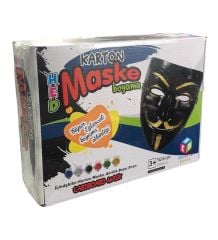 Toptan Karton Maske Boyama