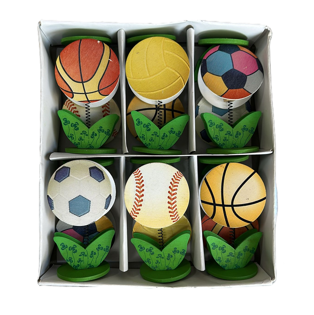 Toptan Masa Üstü Ahşap Not Tutucu Top  Model