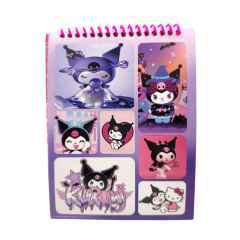 Toptan 12×16 Telli Kuromi Sticker Defteri