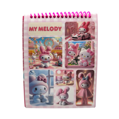 Toptan 12×16 Telli Kuromi Sticker Defteri